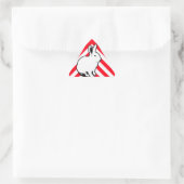 Triangulaire Sticker lapin BunnyLuv 2 (Sac)