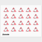 Triangulaire Sticker lapin BunnyLuv 2 (Feuille)