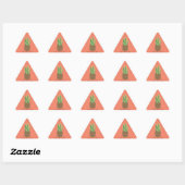 Triangulaire Sticker plante Lady (Feuille)