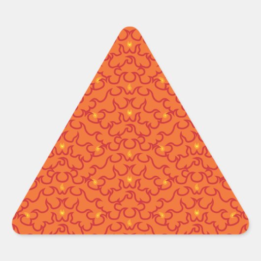 Triangulaire Sticker pour arcs incendie (Devant)
