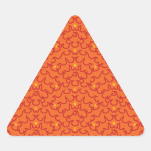 Triangulaire Sticker pour arcs incendie