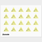 Triangulaire Sticker Python (Feuille)