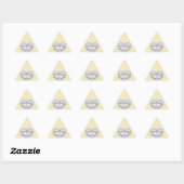 TRIANGULAIRE STICKER TRIANGLE 5JK (Feuille)