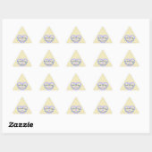 TRIANGULAIRE STICKER TRIANGLE 7JK (Feuille)