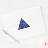 Triangulaire Sticker triangle Abstrait bleu (Enveloppe)