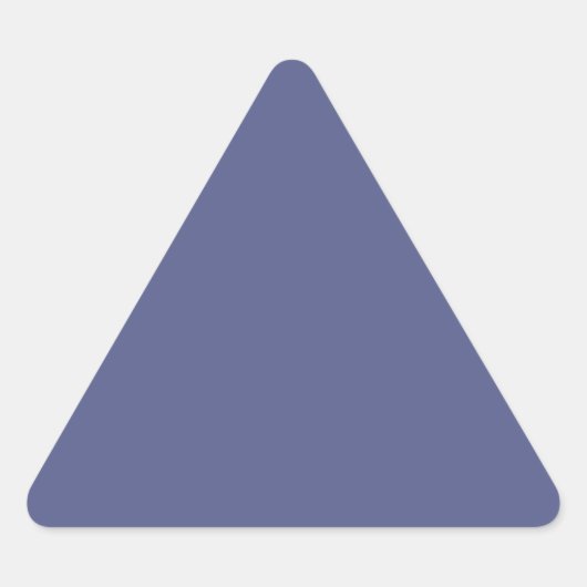 Triangulaire Sticker triangle bleu pays (Devant)