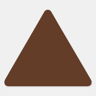 Triangulaire Sticker triangle Brown
