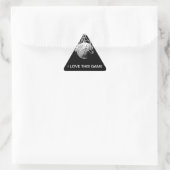 Triangulaire Sticker triangle de basket (Sac)