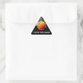 Triangulaire Sticker triangle de basket (Sac)
