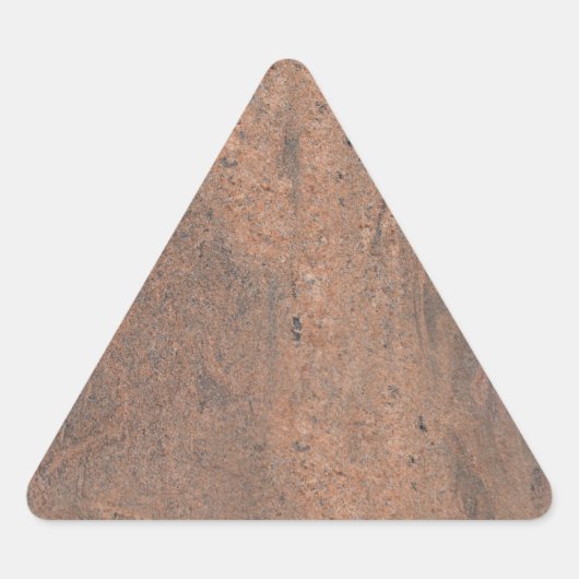Triangulaire Sticker triangle en marbre rose et gris (Devant)