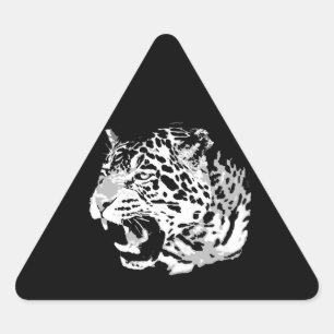 Triangulaire Sticker triangle Jaguar