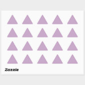 Triangulaire Sticker triangle Lilac (Feuille)