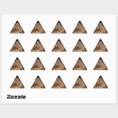 Triangulaire Sticker triangle Meerkat (Feuille)