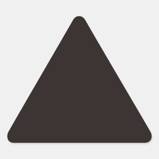 Triangulaire Sticker triangle noir Licorice (Devant)