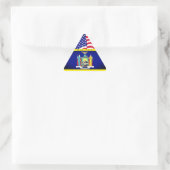 Triangulaire Visitez New York Sticker (Sac)