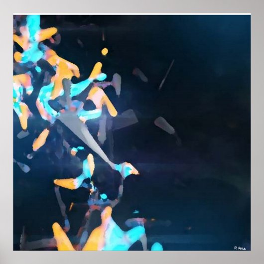 Triangulo astracto_poster poster (Voorkant)