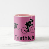 Triathlète Mug (Centre)