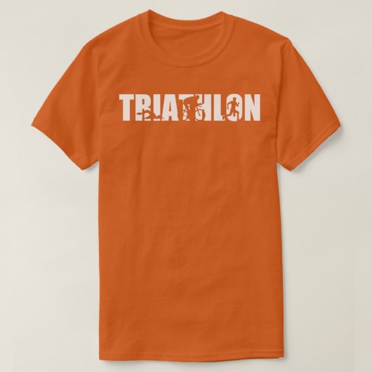 Triathlon Athletes T-shirt (Design voorkant)