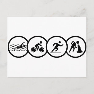 triathlon briefkaart