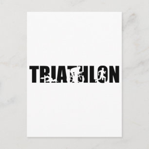 Triathlon Briefkaart