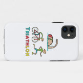 Triathlon Case-Mate iPhone Case (Achterkant (horizontaal))