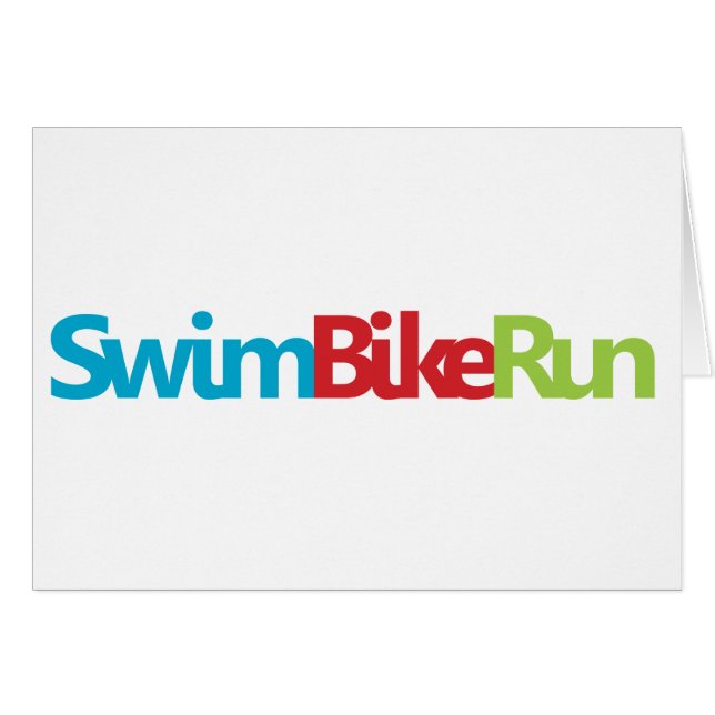 Triathlon Cool Design (Voorkant Horizontaal)