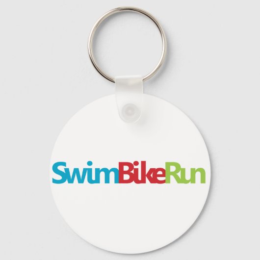 Triathlon Cool Design Sleutelhanger (Voorkant)