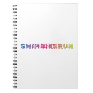 Triathlon Cool Ontwerp Notitieboek