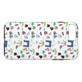 Triathlon Doodles iPhone 7 Plus Hoesje (Achterkant (Horizontaal))