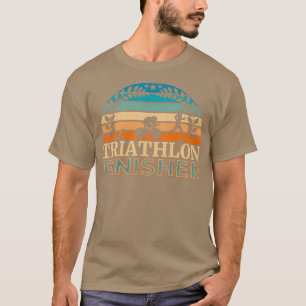 Triathlon finisher perfect voor de eerste triatlon t-shirt