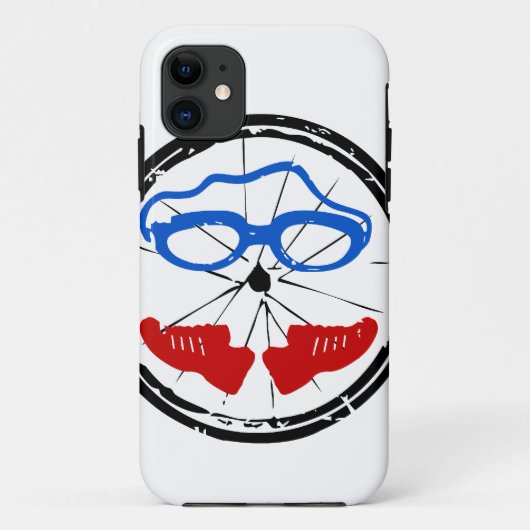 Triathlon Freak logo Case-Mate iPhone Case (Achterkant)