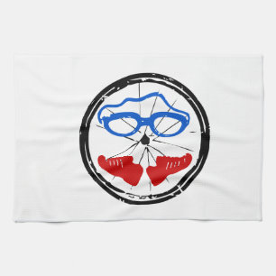 Triathlon Freak logo Theedoek