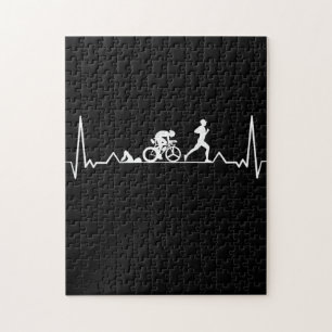 Triathlon Heartbeat Legpuzzel