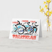 Triathlon-kaart Kaart (Gele Bloem)