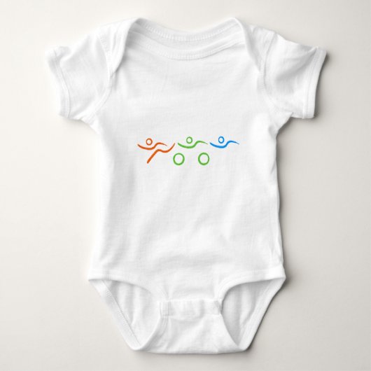 Triathlon, koel en uniek ontwerp romper (Voorkant)