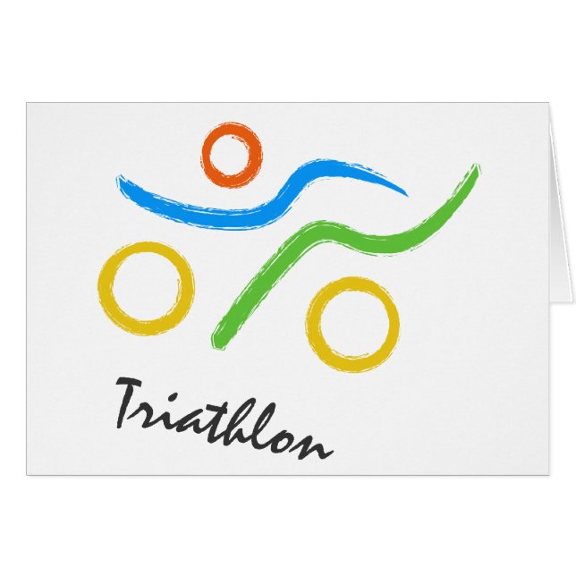 Triathlon logo (Voorkant Horizontaal)
