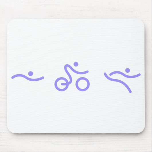 Triathlon logo muismat (Voorkant)