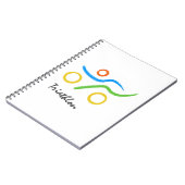 Triathlon logo notitieboek (Linkerzijde)