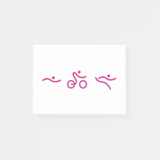Triathlon logo post-it® notes (Voorkant)