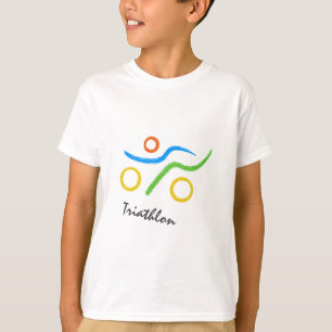 Triathlon logo t-shirt