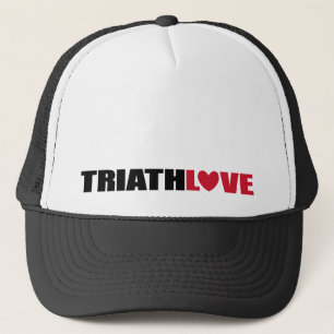 Triathlon Love for zwemmers, Cyclers and Runners Trucker Pet