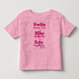 Triathlon mama kinder shirts