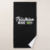 Triathlon mode On (Serviette de bain)