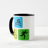 Triathlon Mok (Voorkant links)