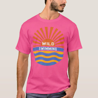 Triathlon Open Water Ocean Zee Zwemmen Wild Zwemme T-shirt