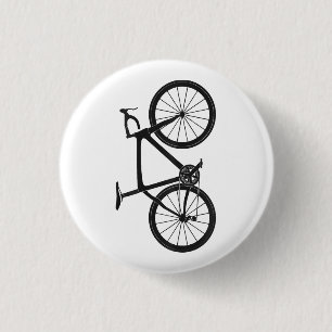 Triathlon Road Bike T Shirt Fietser Gift Cyc Ronde Button 3,2 Cm