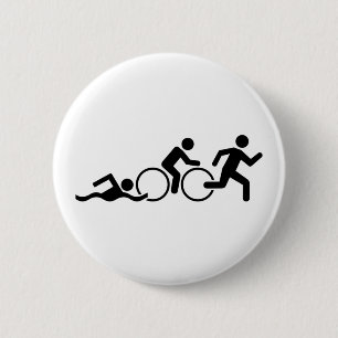 Triathlon Ronde Button 5,7 Cm