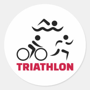 Triathlon Ronde Sticker