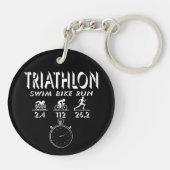 Triathlon Sleutelhanger (Achterkant)