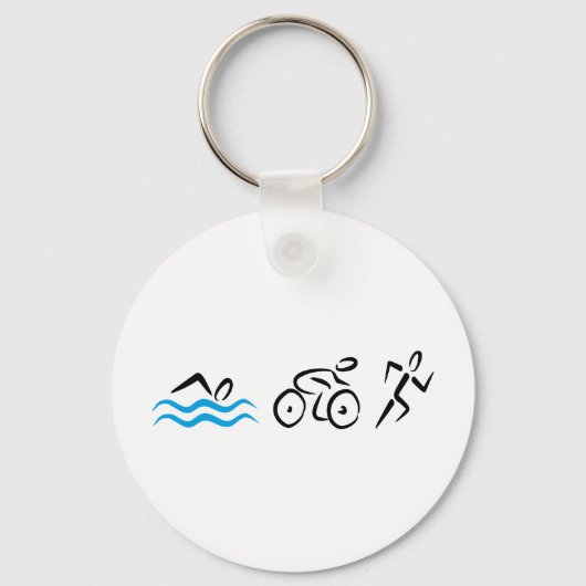 Triathlon Sleutelhanger (Voorkant)